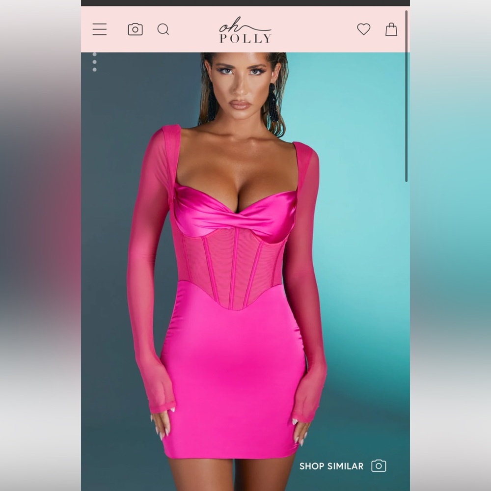 Oh Polly corset dress